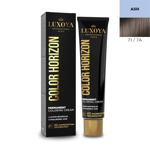 COLOR HORIZON - Ammóniás hajfesték 7.1/7A 60ml