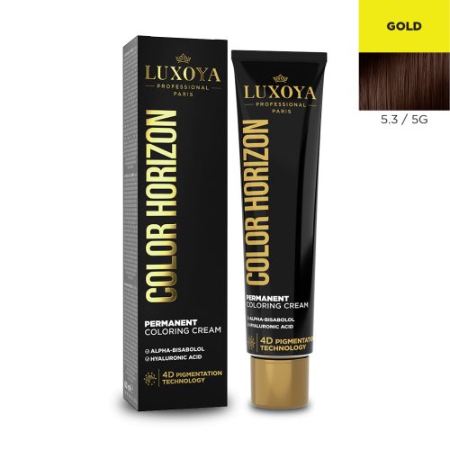 COLOR HORIZON - Ammóniás hajfesték 5.3/5G 60ml