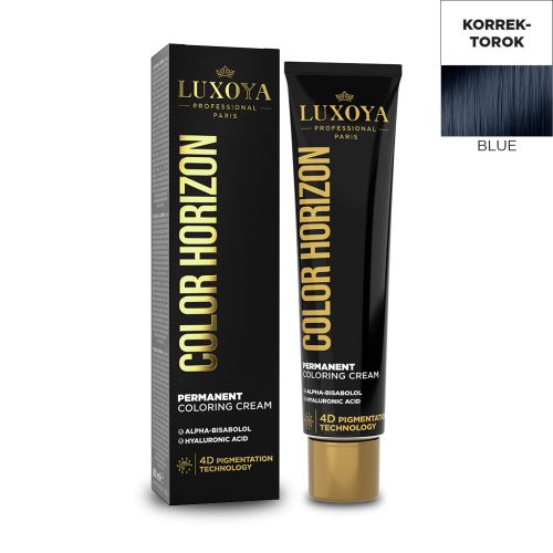 COLOR HORIZON BLUE - Kék Ammóniás hajfesték 60ml