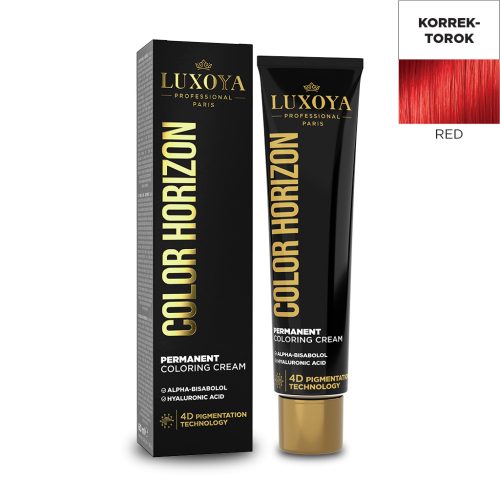 COLOR HORIZON RED - Piros Ammóniás hajfesték 60ml