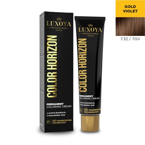COLOR HORIZON - Ammóniás hajfesték 7.32/7GV 60ml