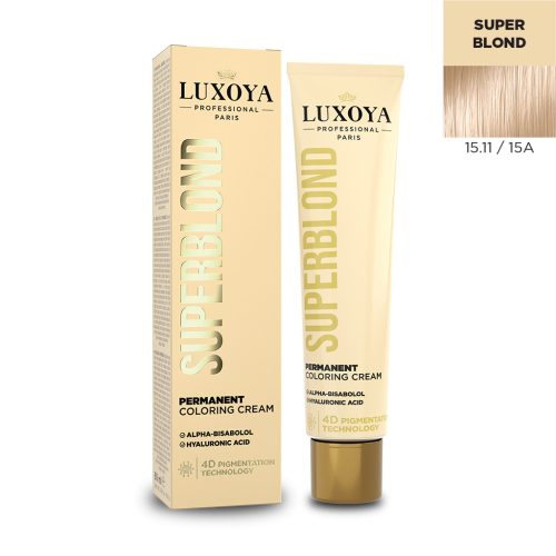 SUPERBLOND - Extra világosító ammóniás hajfesték 15.11/15A 60ml
