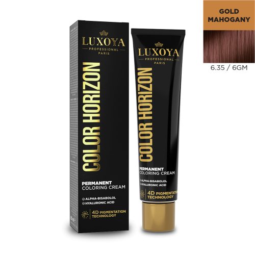 COLOR HORIZON - Ammóniás hajfesték 6.35/6GM 60ml