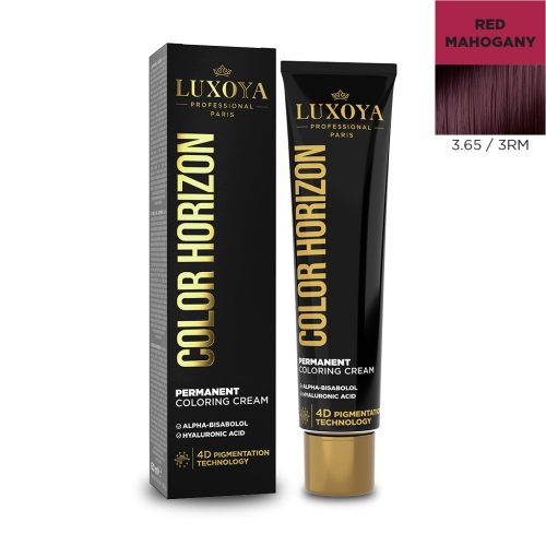 COLOR HORIZON - Ammóniás hajfesték 3.65/3RM 60ml